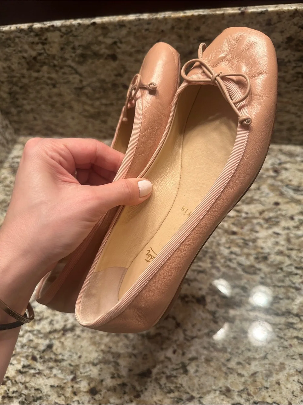 Christian Louboutin elegant blush